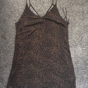 Kendall & Kylie leopard dress